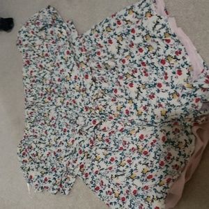 Ninexis XL womens flowered one piece Romper